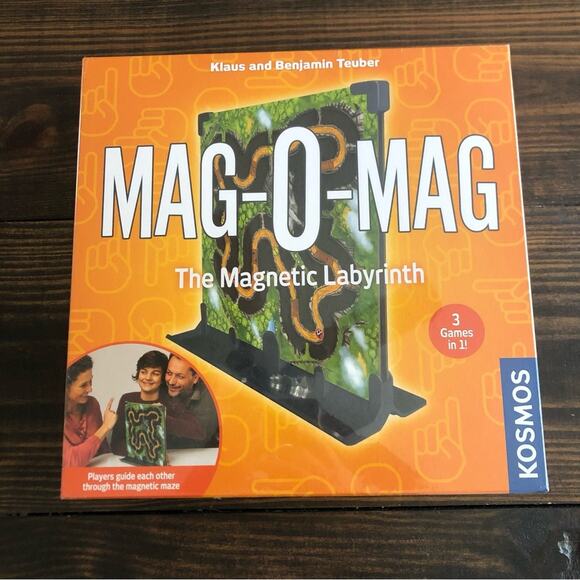 NEW Kosmos Game Night Mag O Mag Magnetic Labyrinth 3 in 1 Gift Skill Fun Family - Picture 1 of 4